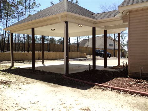 metal carport attached to side of house|carport additions to existing house.